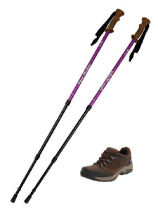 Walking Poles and Shoes