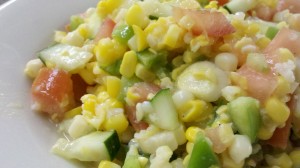 White Corn Salad